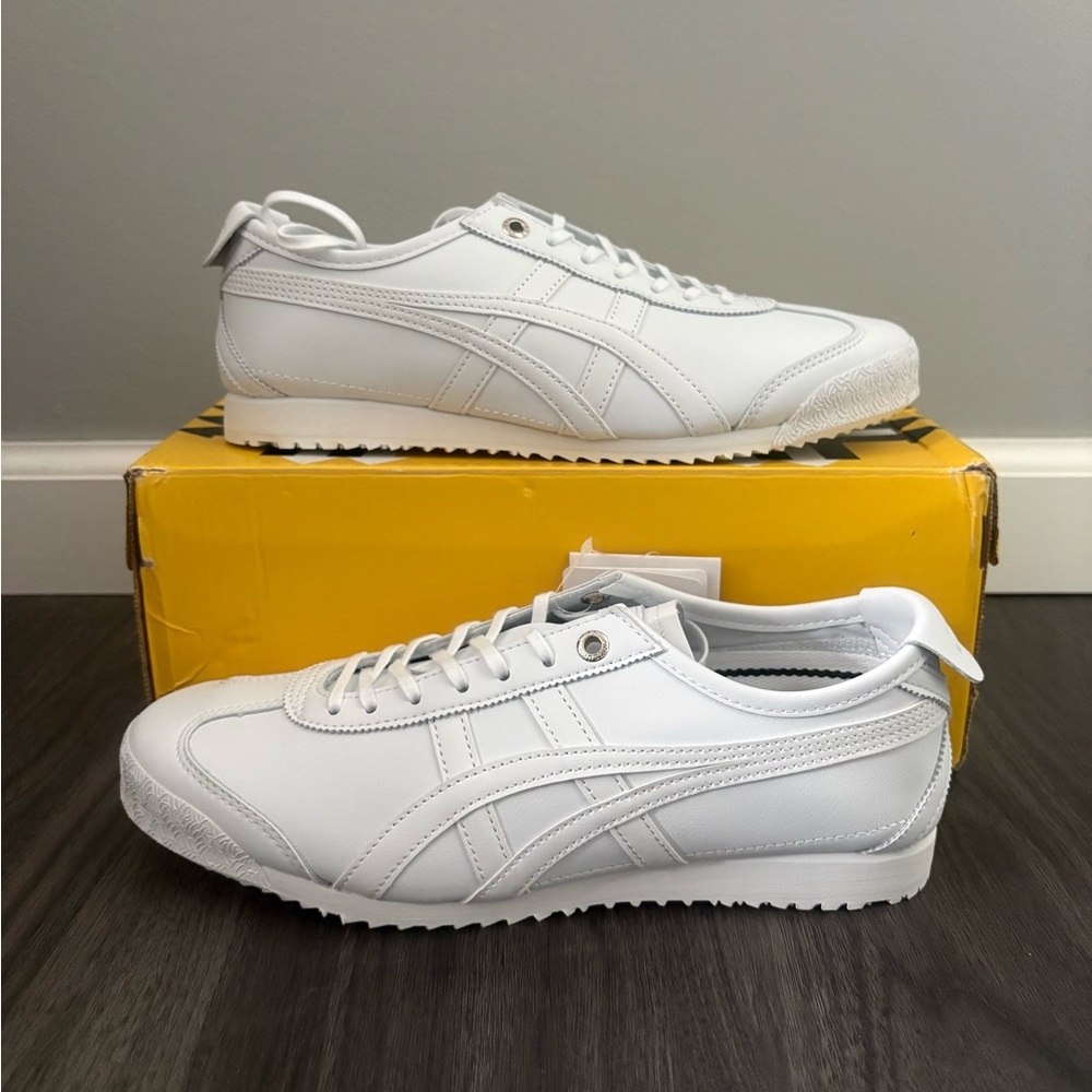 Onitsuka Tiger MEXICO 66 SD White/White 1183A872-117 Men’s 7 NEW Japan